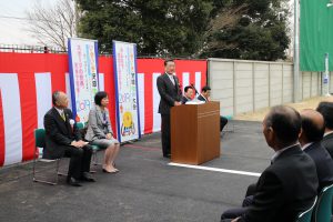 笠松運動公園アーチェリー場竣工式